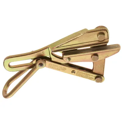Chicago® Grip for Bare Cables .2 to .4-Inch, Round, smooth inside jaw contour on this series of grips is ideal for bare ACSR, aluminum, and stranded copper cables