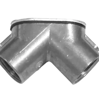 1 1/4 IN RIGID TO RIGID PULL ELBOWS - WITH GASKET - ZINC
