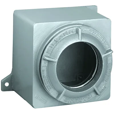 GR SERIES - ALUMINUM THREADED ENCLOSURE WITH LENS COVER - VIEWING AREA7-3/4 INCH - MAXIMUM CONDUIT SIZE 4 INCH - VOLUME 940.0 CUBIC INCHES