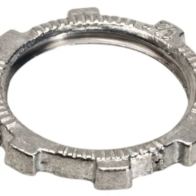 3-1/2" Rigid Zinc Die Cast Locknuts