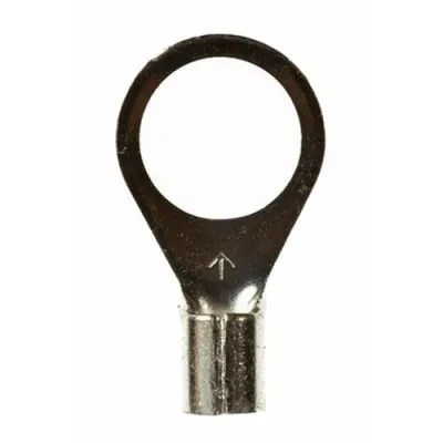 3M™ Scotchlok™ Small Ring Tongue Terminal ensures an ideal fit while offering reliable and safe performance. The non-insulated, brazed-seam barrel has a beveled mouth that guides t...