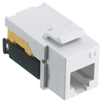 Hubbell Premise Wiring Products, Net Select, Jack, USOC, 6-Position,White
