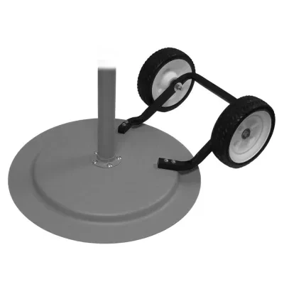 Wheel Kit, Black. For Use With Industrial Assembled Maximum Duty Circulator