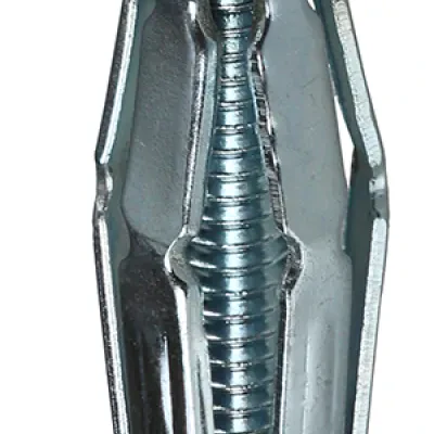 Wall Grip Anchor, 1/4 in. Size, 1/2 in. drill size, 1/8 to 5/8 in. grip range, Steel material