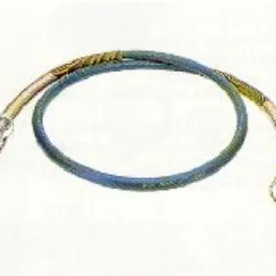 HOSE UNIT-HYD 1/4X10' 1/4-M&3/8-M (50177079)