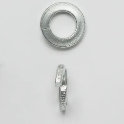PECO FASTENERS 1" LOCK WASHER ZINC 50 PER BOX