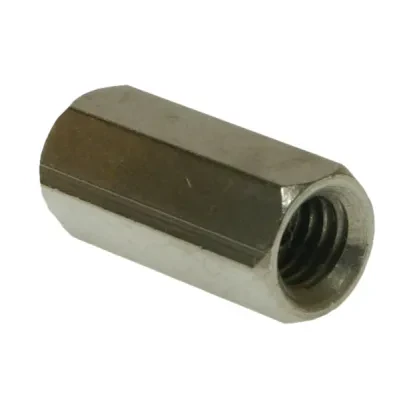 8-32 Hex Rod Coupling Zinc
