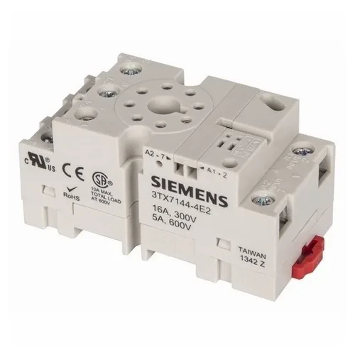 Siemens Industry, Inc. 3TX7144-4E2 Relay Socket Or Base product image