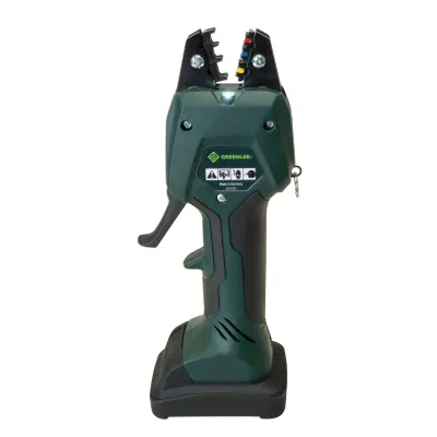 Microtool Kit with 12MM Jaw 110V.  The First Electromechanical Crimping Tool with PowerSense Technology which allows you to hold your work during preparation before starting the cr...