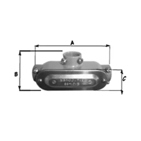 Teddico/bwf 704-CGV Electrical Conduit Fitting Body product image