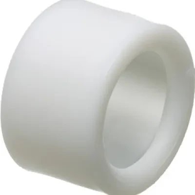 EMT Insulating bushing, press fit, holds firmly in place while pulling cables. Trade Size 1/2"