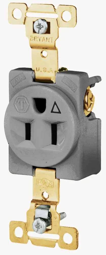 Bryant Electric 5261IGGRY Electrical Receptacles product image