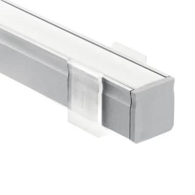 Mount LED tape light to surfaces like shelves and cabinets with the TE Standard  Series aluminum extruded channel kit. The kit comes equipped with 2 feet of channel and white opaqu...