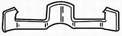 Cable/Conduit Clip, 14-2 to 12-3 MC/AC, 0.472" Max