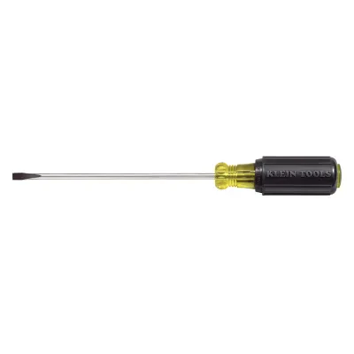 Screwdriver, 3/16-Inch Cabinet, 10-Inch Shank, Narrow cabinet tip permits blade access where space is limited