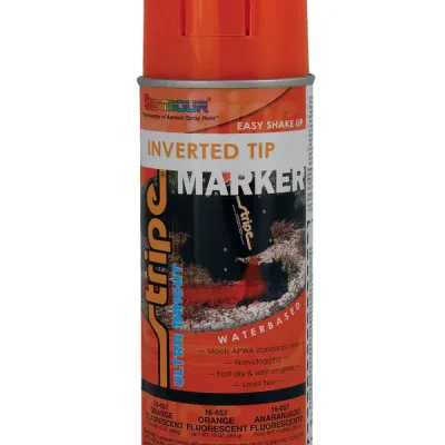 Stripe Inverted Tip Marking Paint Precaution Blue 16oz Can