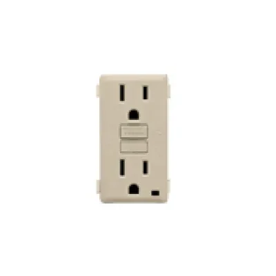 Leviton Renu 15A Tamper Resistant GFCI Color Change Kit Navajo Sand