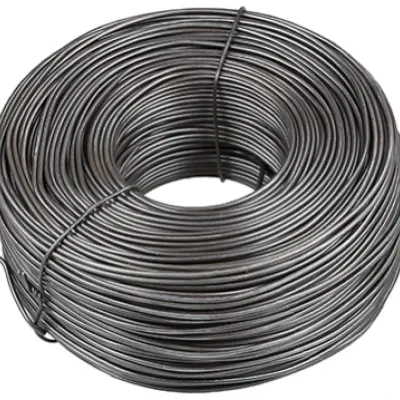 Steel Black Annealed Tire Wire, 400 ft. length, 16-1/2 GA wire gauge