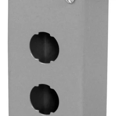 Hubbell Premise Wiring Products, Housing, HI-IMPACT, 1-Gang, SurfaceMount, NEMA 4 and 12, 2 Pair, Gray