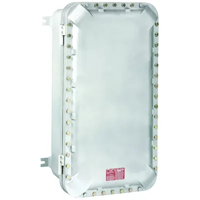 EXB SERIES - ALUMINUM JUNCTION BOX AND ENCLOSURE - MAXIMUM HUB SIZE 5INCH - MAXIMUM NUMBER OF OPERATORS 63 (9 X 7) - ENCLOSURE SIZE 18 INCHESX 24 INCHES X 8 INCHES