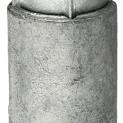 Machine Screw Anchor, #8-32 Size, 5/16 in. drill size, Lead material