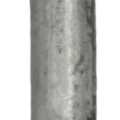 Straight Ceiling Wire, Grey, Galvanized finish, 12 ft. length