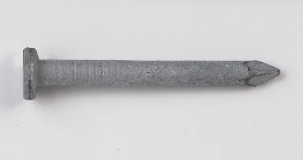 PECO FASTENERS 1-1/2" GALVANIZED ROOF NAIL 2.5# PER JAR 11 GA., 186 NAILS PER LB