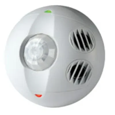 Leviton Low Voltage Occupancy Sensor, Ceiling Mounted, 500 Sq Ft Coverage, Multi-Tech- Pir & U/S), White