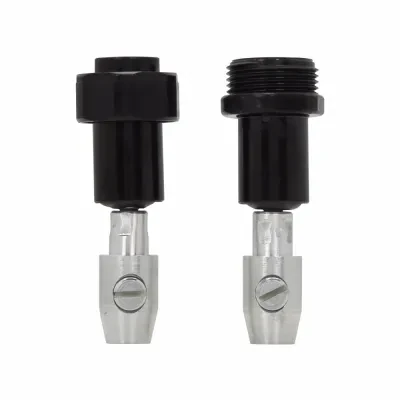 Eaton Bussmann series HEB inline fuse holder, 600V, 30A, Loadside: Aluminum setscrew #2-12, Lineside: Aluminum setscrew #2-12, Single-pole
