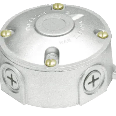Weatherproof Round Box 3/4 Inch Blank Cover