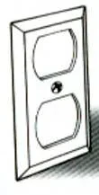 4 In. x 2 In. Handy Bx. Cvrs - 2-5/16 In. x 4-3/16 In. Length, DuplexReceptacle