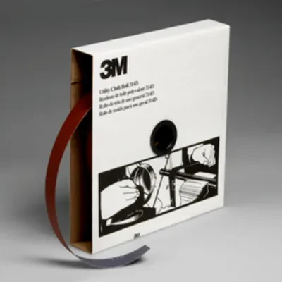 3M™ Utility Cloth Roll 314D provides light-weight cloth sanding strips used for hand sanding in many different applications. Constructed with aluminum oxide abrasive, our utility r...