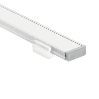 Mount LED tape light to surfaces like shelves and cabinets with the TE Standard  Series aluminum extruded channel kit. The kit comes equipped with 2 feet of channel and white opaqu...