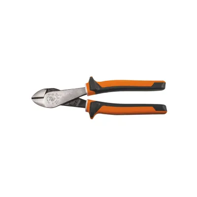 Diagonal Cutting Pliers, Insulated, Angled Head, 8-Inch, Insulated pliers are 1000V Rated for safety on the job and VDE Certified with unique three-part insulation with white under...
