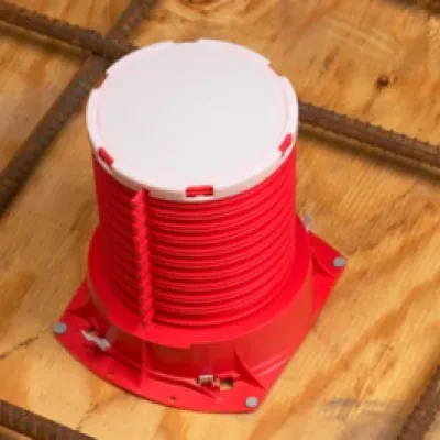 Designed to provide one-step firestopping for penetrations through fire-rated concrete floor assemblies, 3M™ Fire Barrier Cast-In Devices for Plastic Pipes are a proven alternative...