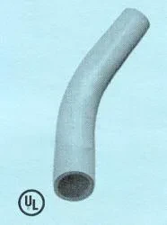40STD0745 3/4"x45D PVC STD ELBOW SPxSP SCH40 KRALOY