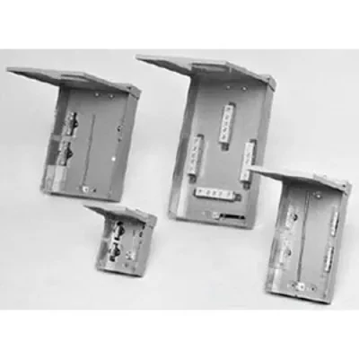 Midwest Electric’s Terminal Boxes are for use in converting from overhead to underground services and for multi-circuit wiring.  The NEMA 3R enclosure provides protection for all t...
