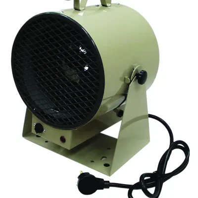 Bulldog Fan Forced Portable Unit Heater, Maximum Operating Temperature- 85 (Thermostat) DEG F 1 PH, 4800/3600 WTT, 240/208 V, Wall Mounting/Floor/Ceiling, Steel Housing Material, D...