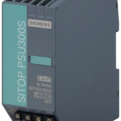 SITOP PSU300S 24 V/5 A STABILIZED POWER SUPPLY INPUT 3 400-500 V AC OUTPUT 24 V/5 A DC