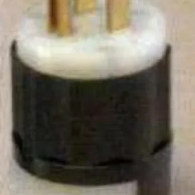 15 Amp, 125 Volt, Industrial Grade, Plug, Straight Blade, Grounding, Black-White