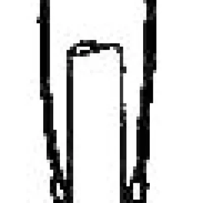 Bus Drop Support Grips, Single Eye, Split Mesh, Rod Closing, Galvanized Steel, 0.56-0.73"