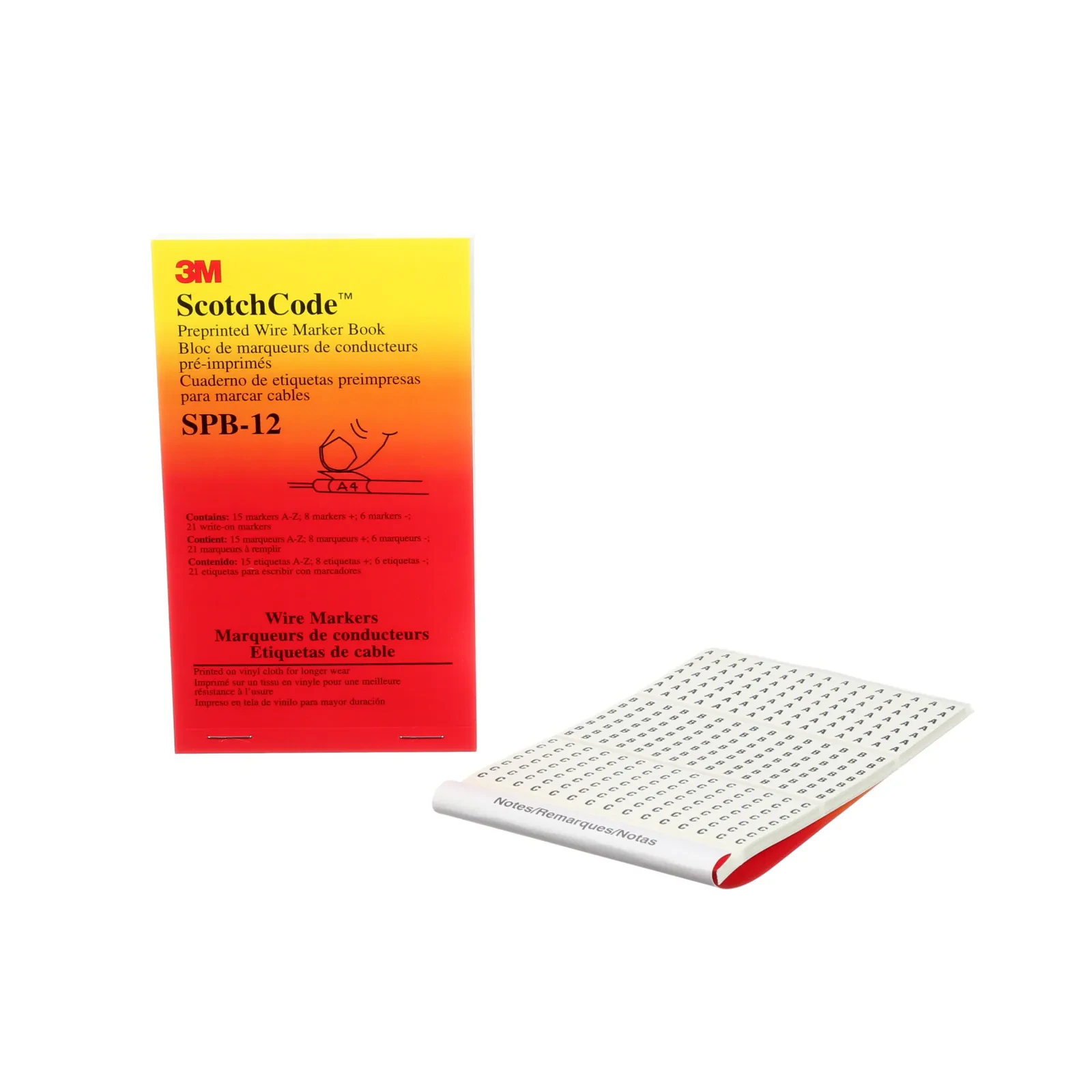 3M SPB-12 Wire Marker Book product image