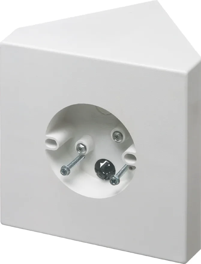 Fan and fixture mounting box for new construction. Fits cathedral ceilings up to 80 degrees or larger. 70lb, 200lb fixture. Paintable textured finish. 14.5 cu. 8" square mounting s...