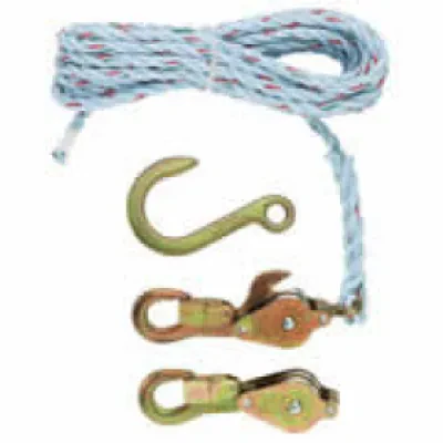 Block and Tackle with Anchor Hook Cat. No. 258, These are NOT occupational protective hooks. NOT for human support