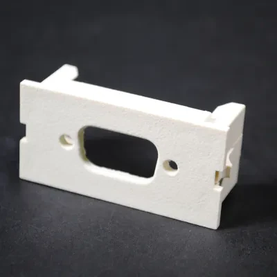 Dual, SVGA module. Accepts MDVOFlex jacks and fiber modules. Finish - Black