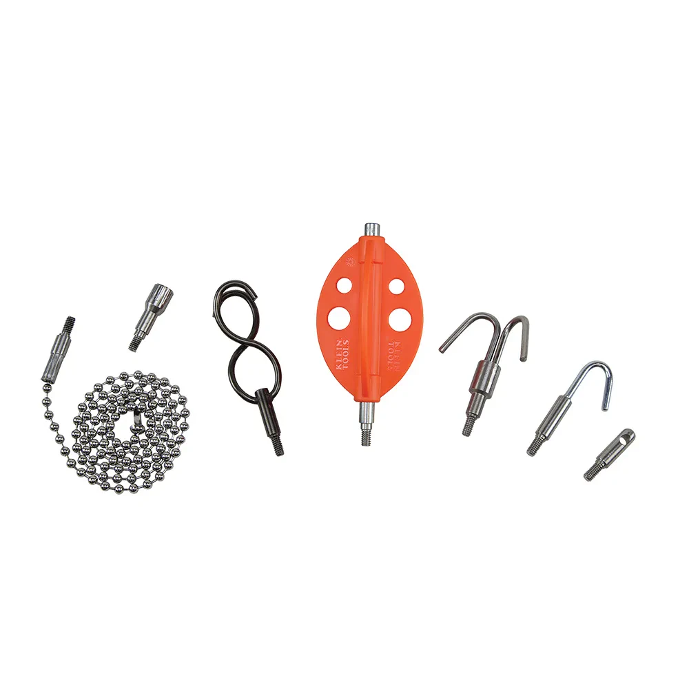 Fish Rod Attachment Set, 7-Piece, Fit all Klein Splinter Guard rods
