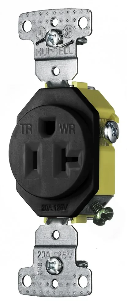 Bryant Electric RR201BKWRTR Electrical Receptacles product image