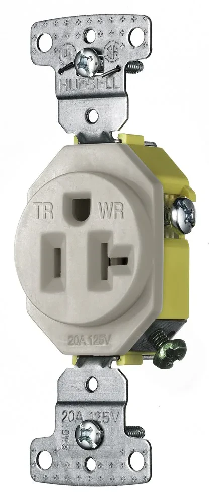 Bryant Electric RR201LAWRTR Electrical Receptacles product image