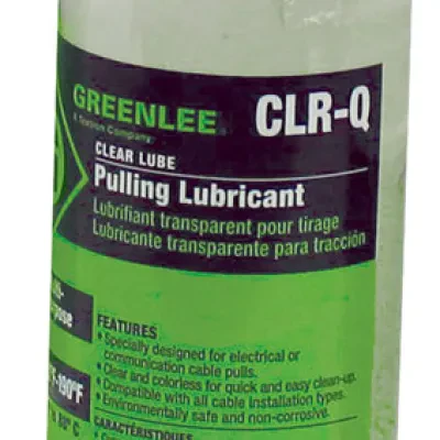 Clear Cable Lube Quart.  Designed for use within electrical or datacom cable pulls.  Clear and colorless for quick, easy clean-up.  Environmentally safe, non-hazardous, non-toxic a...