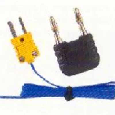 For surface and air/gas temperature measurement.  Not suitable for liquids.  Measurement range: -40°F to 399°F (-40°C to 204°C).  Probe length: 39.4 IN ±0.2IN (1 m ±5 mm).  Type K...